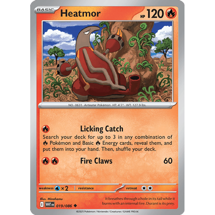 Heatmor #19/86 White Flare 1