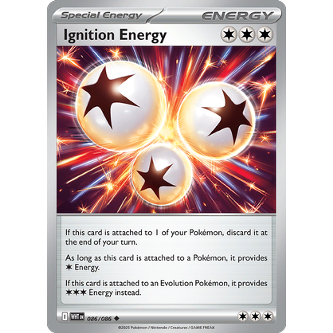 Ignition Energy #86/86 White Flare 1