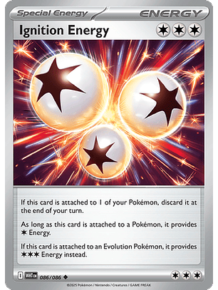 Ignition Energy #86/86 White Flare