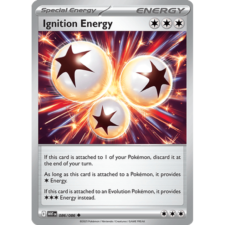 Ignition Energy #86/86 White Flare 1