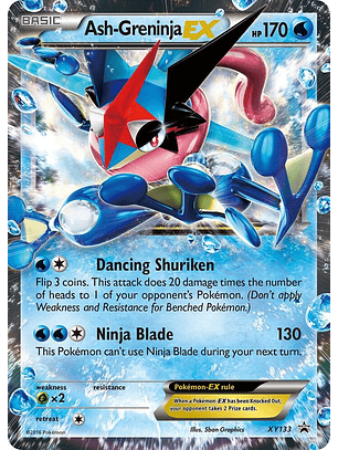 Ash-Greninja EX - XY133