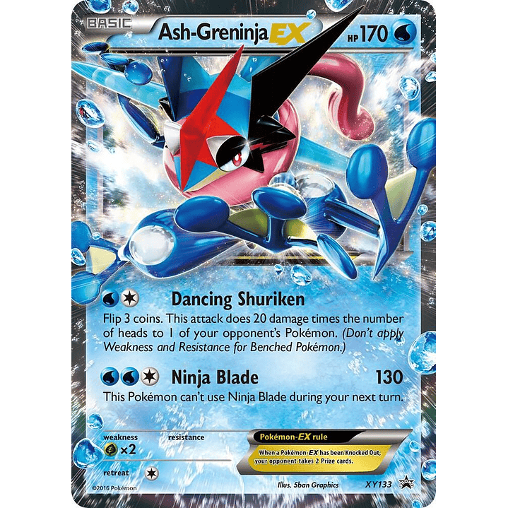 Ash-Greninja EX - XY133 1