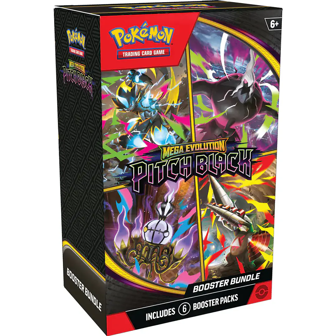 [Preventa 17/07/2026] Pokémon TCG Mega Evolution - Pitch Black - Booster Bundle - Inglés 1