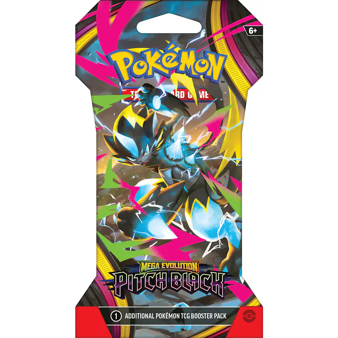 [Preventa 17/07/2026] Pokémon TCG Mega Evolution - Pitch Black - Sleeved Booster - Inglés 1