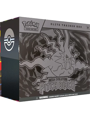 [Preventa 17/07/2026] Pokémon TCG Mega Evolution - Pitch Black - Elite Trainer Box - Ingles - ETB