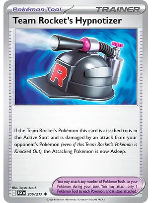 Team Rocket's Hypnotizer - 206/217 Ascended Heroes