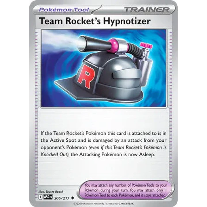 Team Rocket's Hypnotizer - 206/217 Ascended Heroes 1
