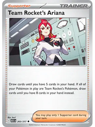 Team Rocket's Ariana - 202/217 Ascended Heroes