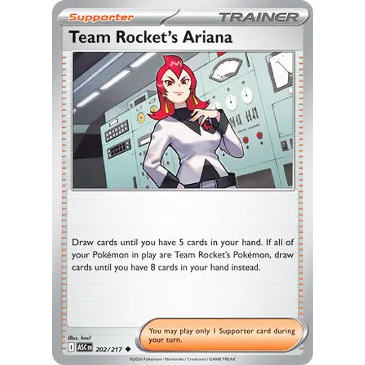 Team Rocket's Ariana - 202/217 Ascended Heroes 1