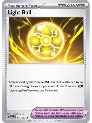 Light Ball - 191/217 Ascended Heroes