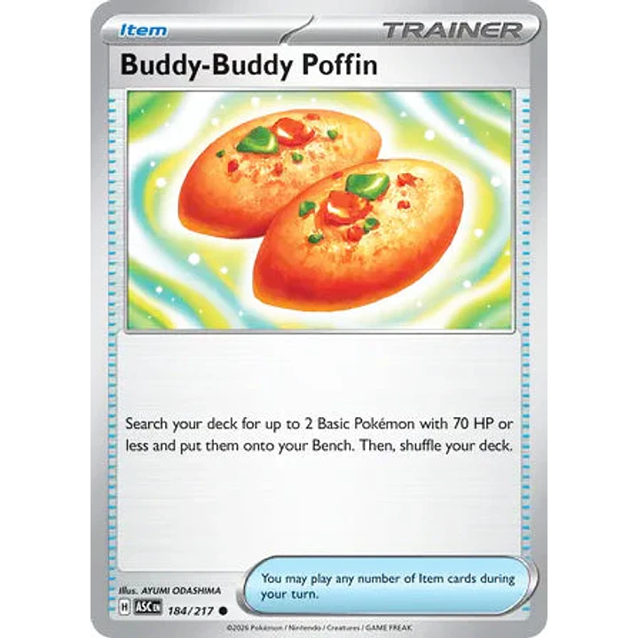 Buddy-Buddy Poffin - 184/217 Ascended Heroes 1