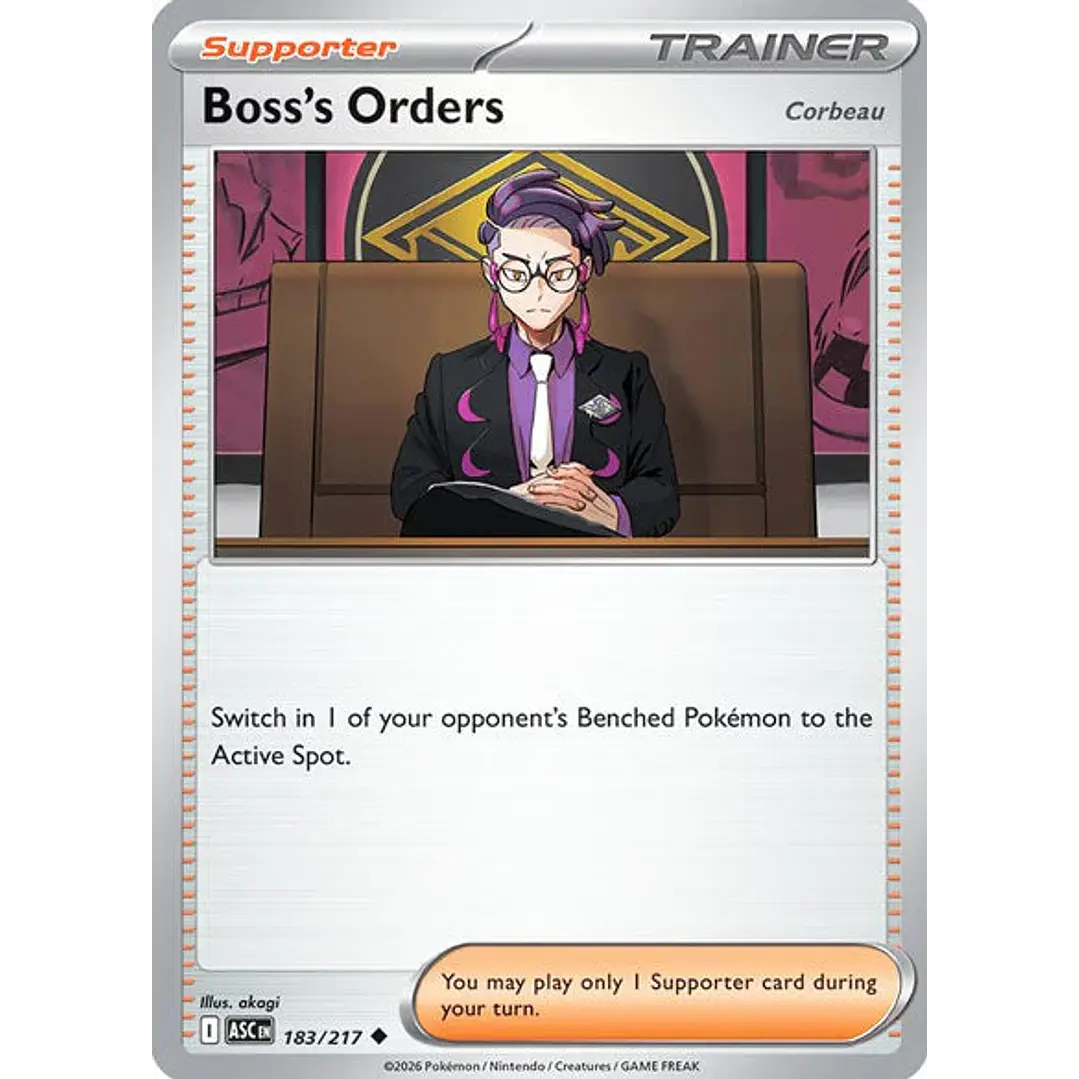 Boss's Orders [Corbeau] - 183/217 Ascended Heroes 1