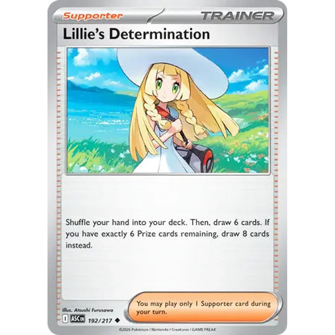 Lillie's Determination - 192/217 Ascended Heroes 1