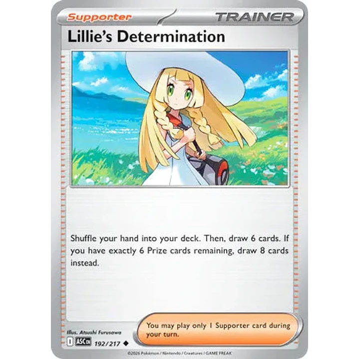 Lillie's Determination - 192/217 Ascended Heroes 1