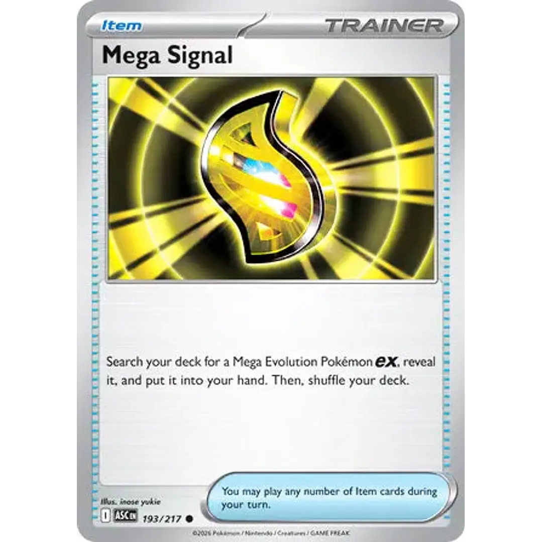 Mega Signal - 193/217 Ascended Heroes 1