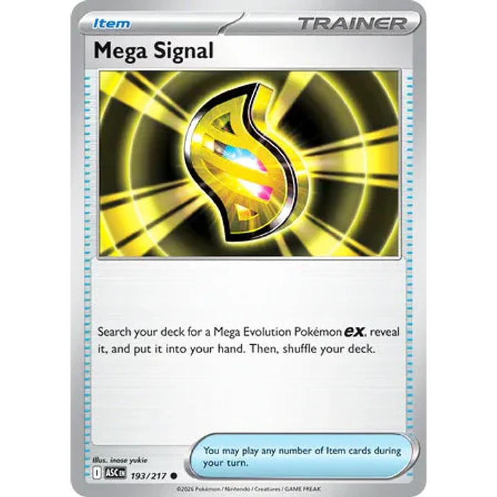 Mega Signal - 193/217 Ascended Heroes 1