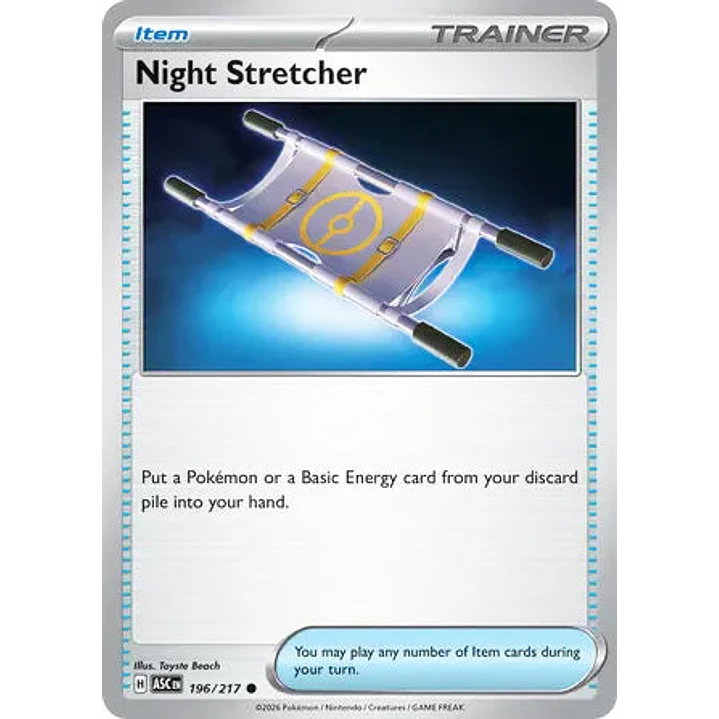 Night Stretcher - 196/217 Ascended Heroes 1