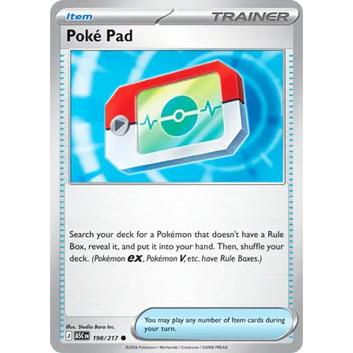 Poke Pad - 198/217 Ascended Heroes 1