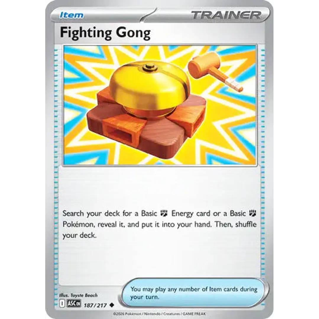 Fighting Gong - 187/217 Ascended Heroes 1