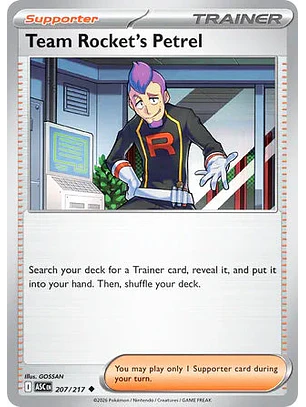 Team Rocket's Petrel - 207/217 Ascended Heroes
