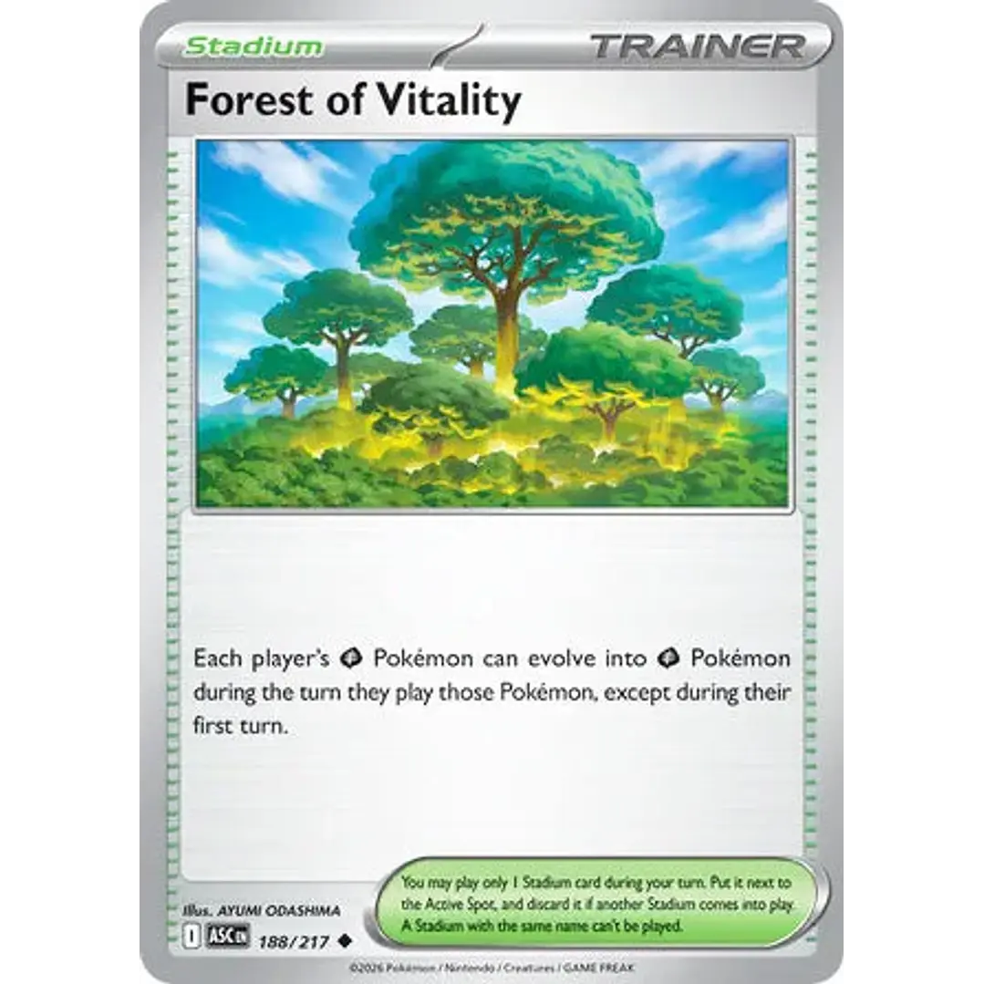Forest of Vitality - 188/217 Ascended Heroes 1
