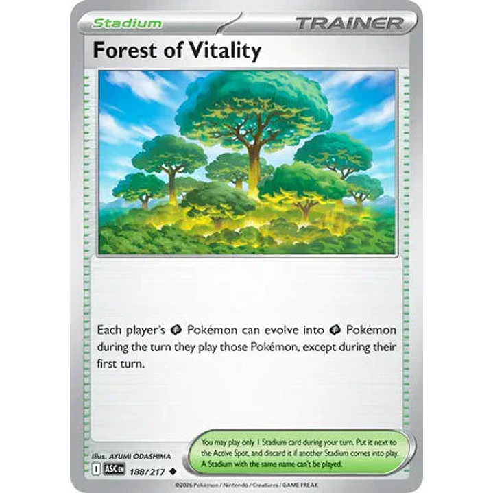 Forest of Vitality - 188/217 Ascended Heroes 1