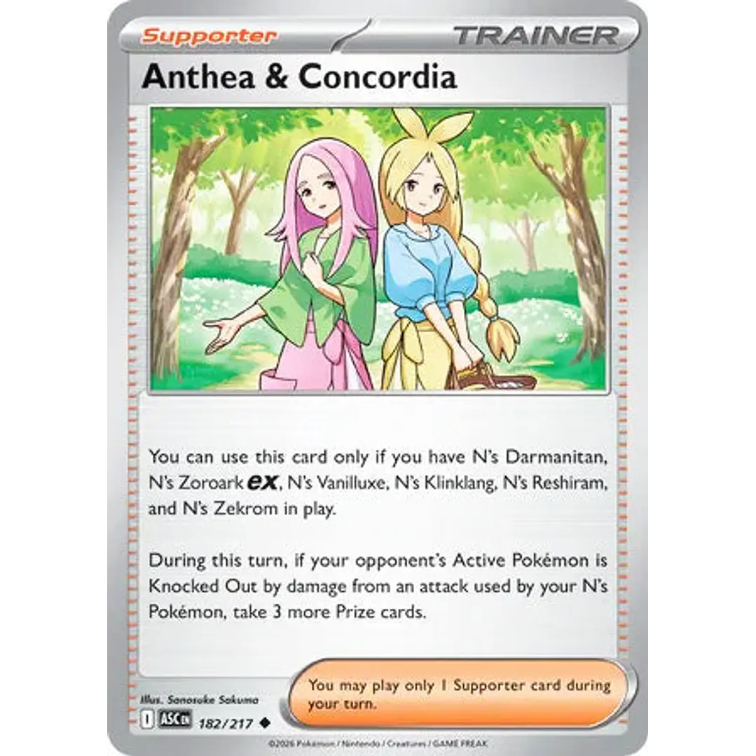 Anthea & Concordia - 182/217 Ascended Heroes 1