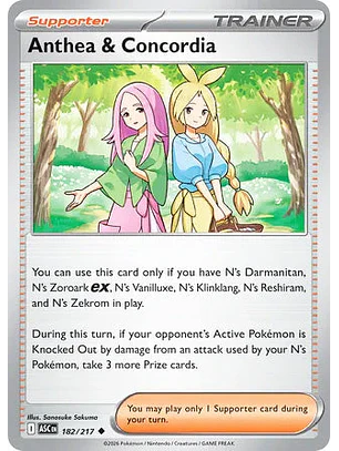 Anthea & Concordia - 182/217 Ascended Heroes