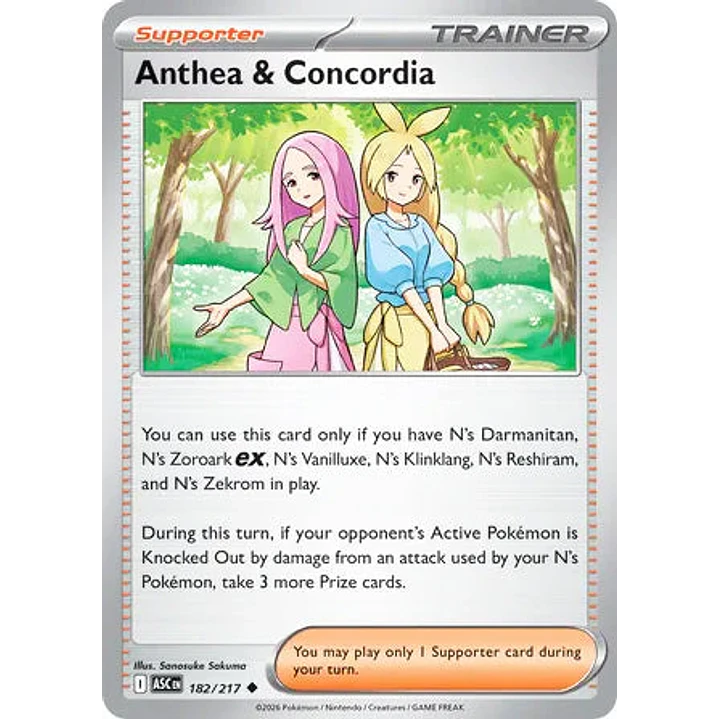 Anthea & Concordia - 182/217 Ascended Heroes 1