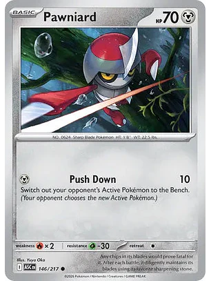 Pawniard - 146/217 Ascended Heroes