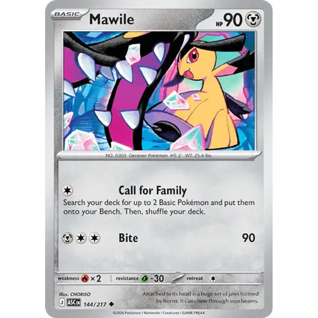 Mawile - 144/217 Ascended Heroes 1