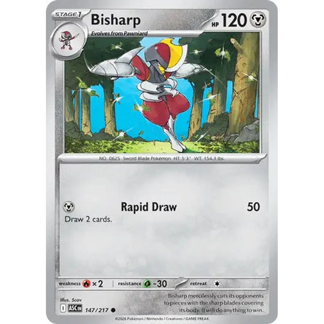 Bisharp - 147/217 Ascended Heroes 1