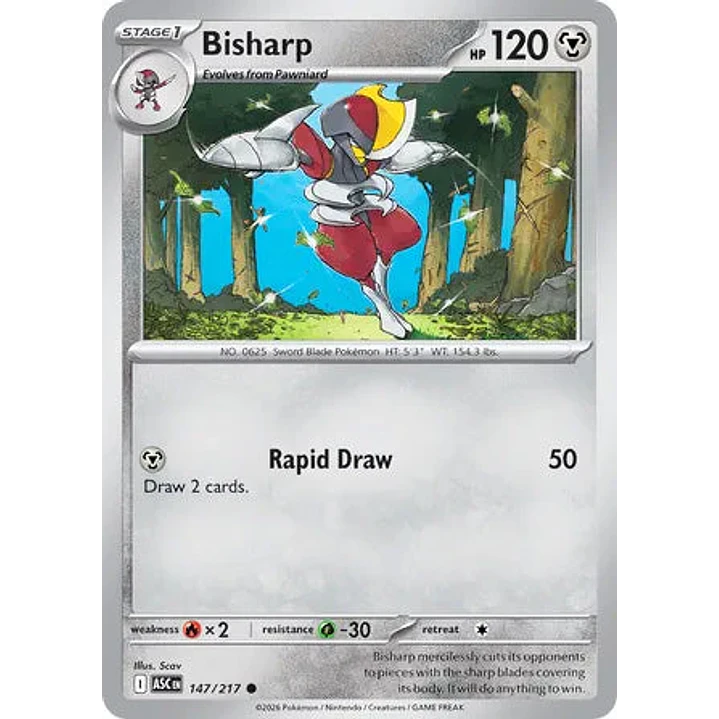 Bisharp - 147/217 Ascended Heroes 1