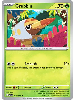 Grubbin - 017/217 Ascended Heroes