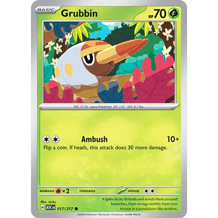 Grubbin - 017/217 Ascended Heroes 1