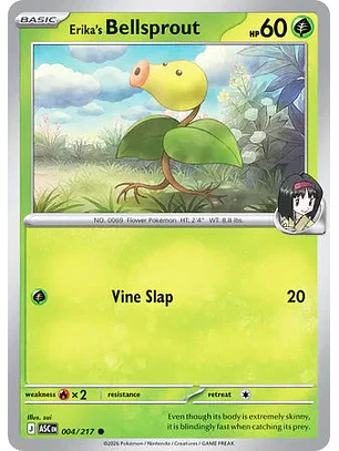 Erika's Bellsprout - 004/217 Ascended Heroes