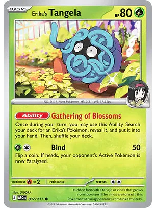 Erika's Tangela - 007/217 Ascended Heroes