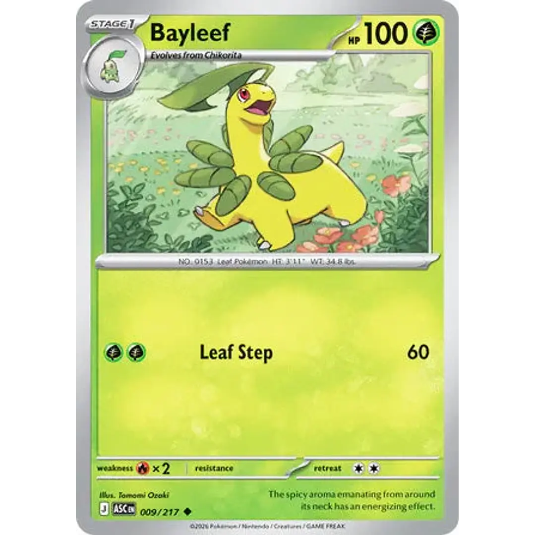 Bayleef - 009/217 Ascended Heroes 1