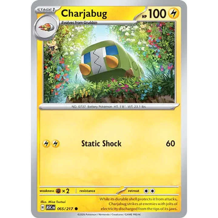 Charjabug - 065/217 Ascended Heroes 1
