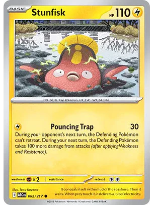 Stunfisk - 062/217 Ascended Heroes