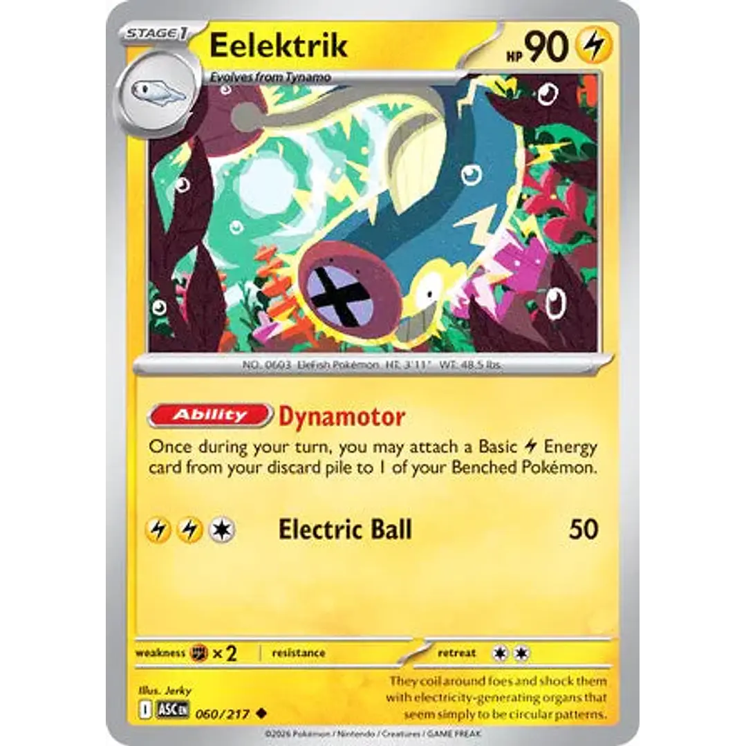 Eelektrik - 060/217 Ascended Heroes 1