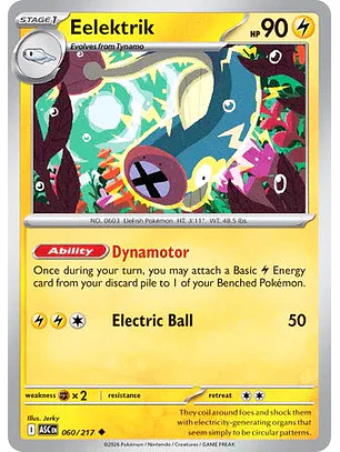 Eelektrik - 060/217 Ascended Heroes