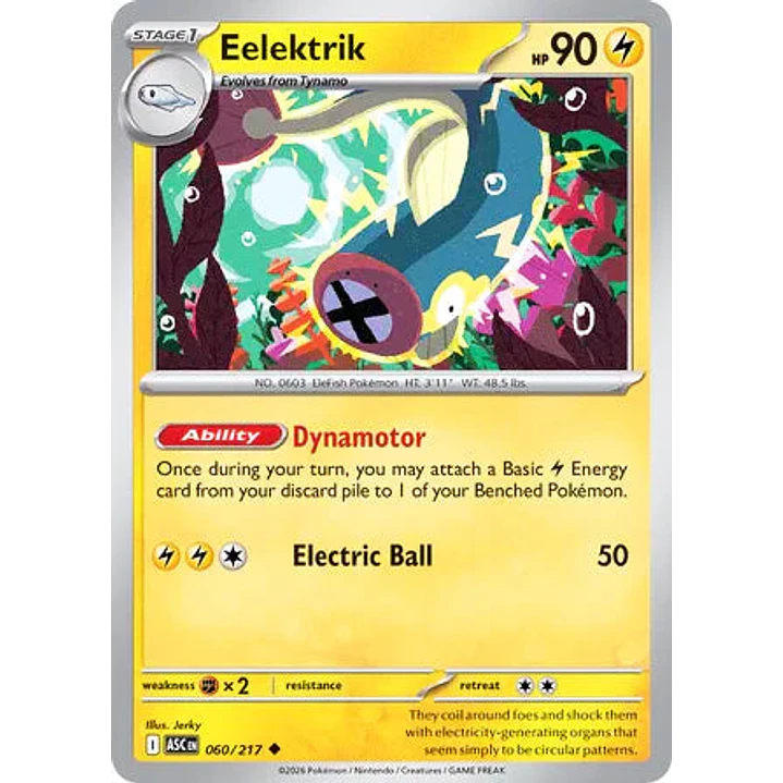 Eelektrik - 060/217 Ascended Heroes 1