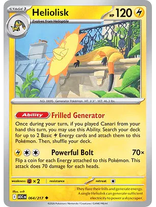 Heliolisk - 064/217 Ascended Heroes