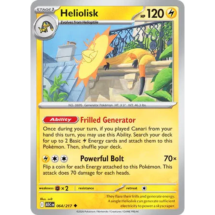 Heliolisk - 064/217 Ascended Heroes 1