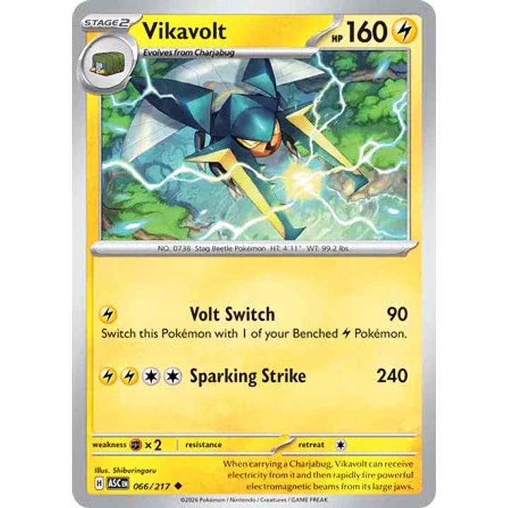 Vikavolt - 066/217 Ascended Heroes 1
