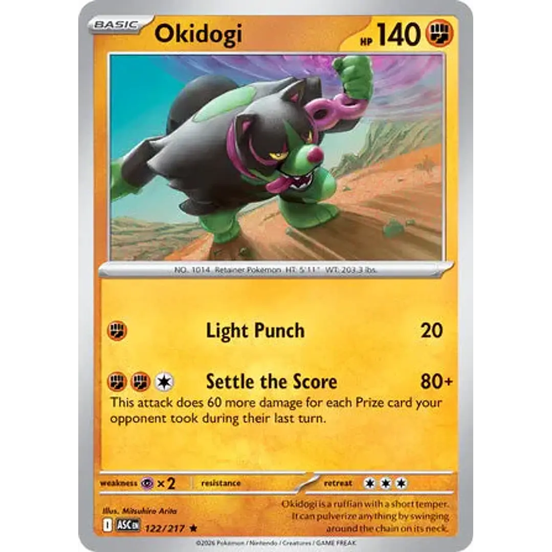 Okidogi - 122/217 Ascended Heroes 1