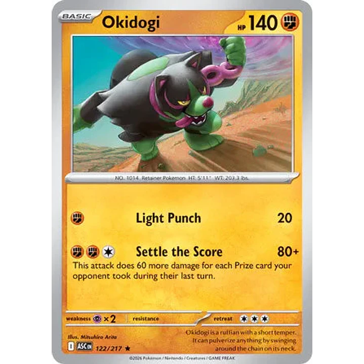 Okidogi - 122/217 Ascended Heroes 1