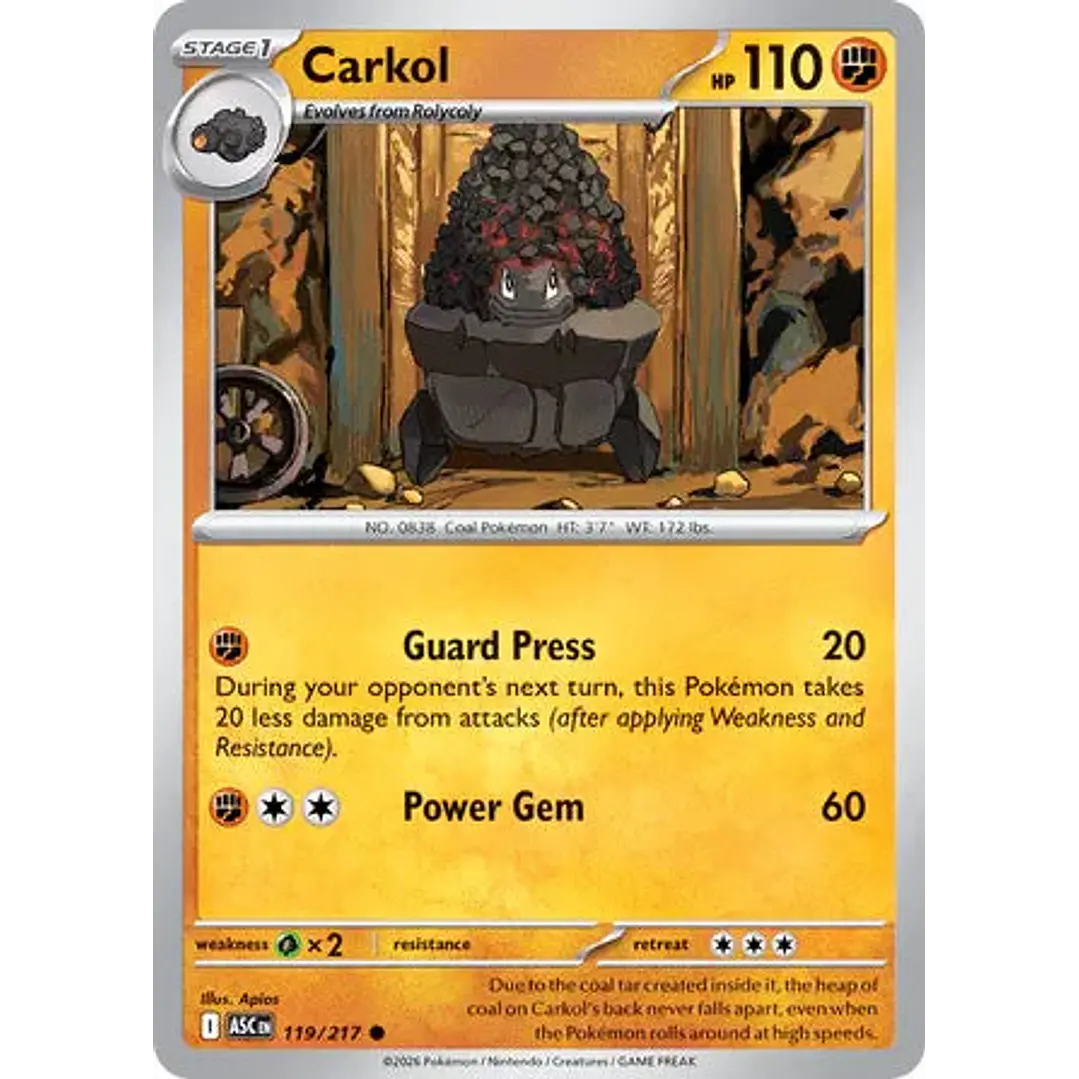 Carkol - 119/217 Ascended Heroes 1