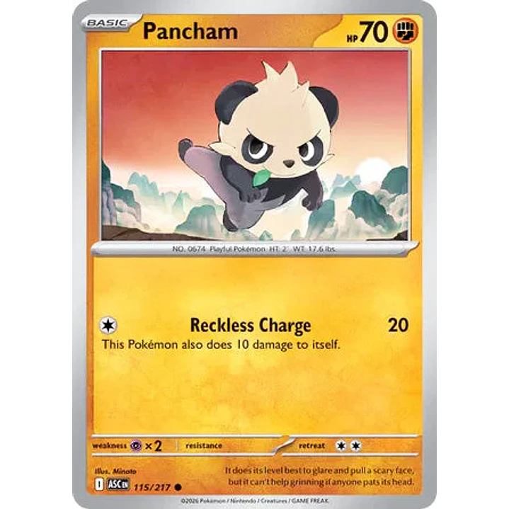 Pancham - 115/217 Ascended Heroes 1
